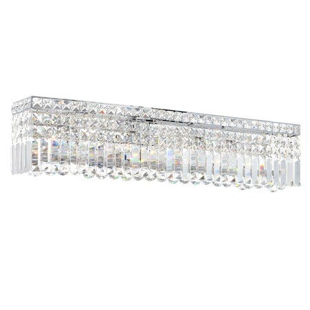Cwi Lighting Colosseum 7 Light Vanity Light With Chrome Finish 8005W30C-RC